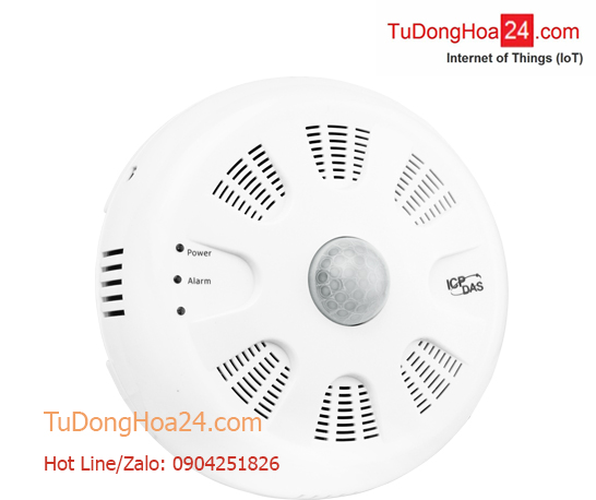 Cảm biến phát hiện chuyển động (PIR) +Microwave +nhiệt độ + độ ẩm kết nối RS-485 + Ethernet + Bluetooth Modbus ICP DAS RPIR-230-BLE