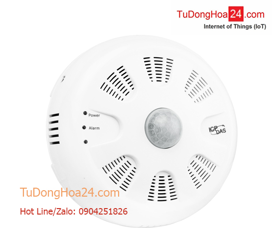 Cảm biến phát hiện chuyển động (PIR) +Microwave +nhiệt độ + độ ẩm kết nối RS-485 + Ethernet + Wi-Fi Modbus ICP DAS RPIR-230-WF