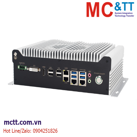 IBOX-605-4L4C: Máy tính nhúng công nghiệp không quạt (4 LAN + 4 COM) TP-IPC